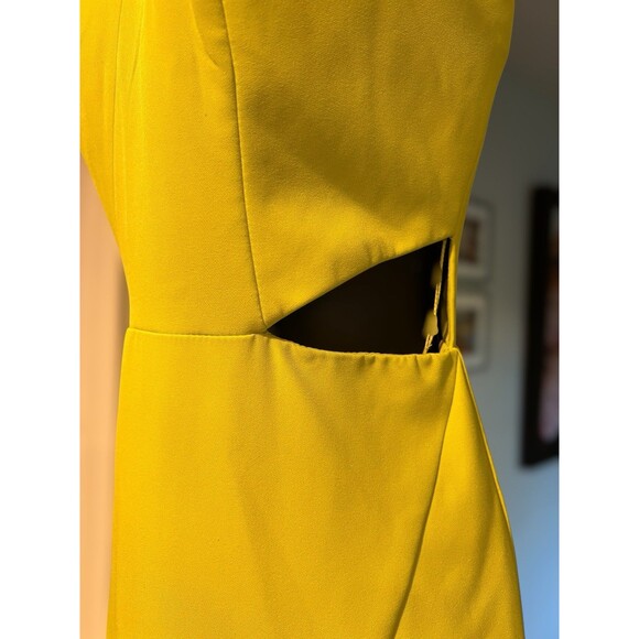 Aidan Mattox Aidan Mattox MN1E203657 - Asymmetric High Slit Evening Gown Size 6 - Picture 12 of 13